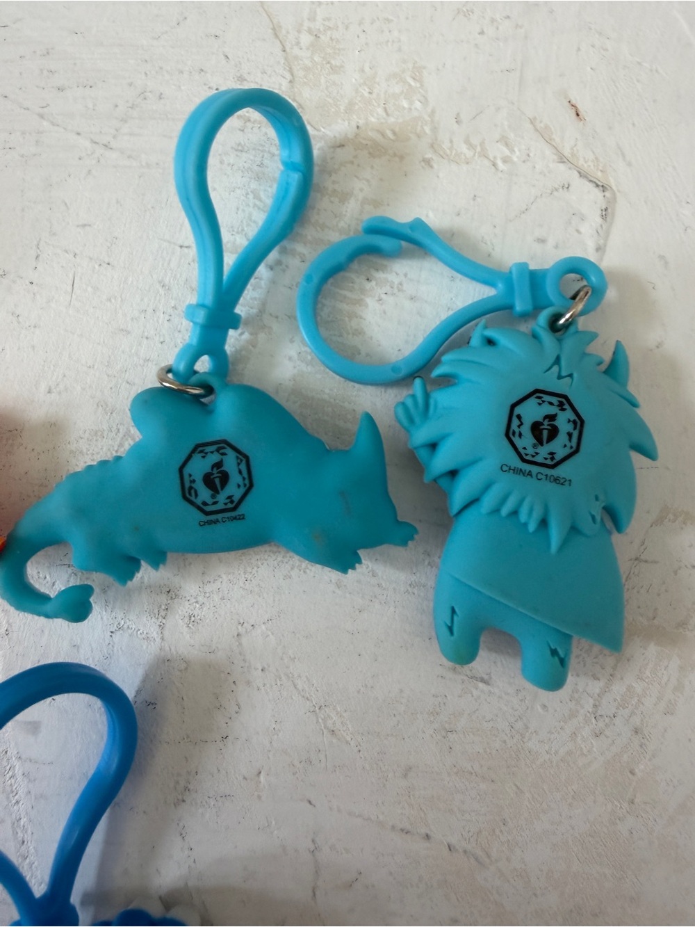 American Heart Challenge Keychain Ducks Heart Dinosaur - Picture 9 of 9